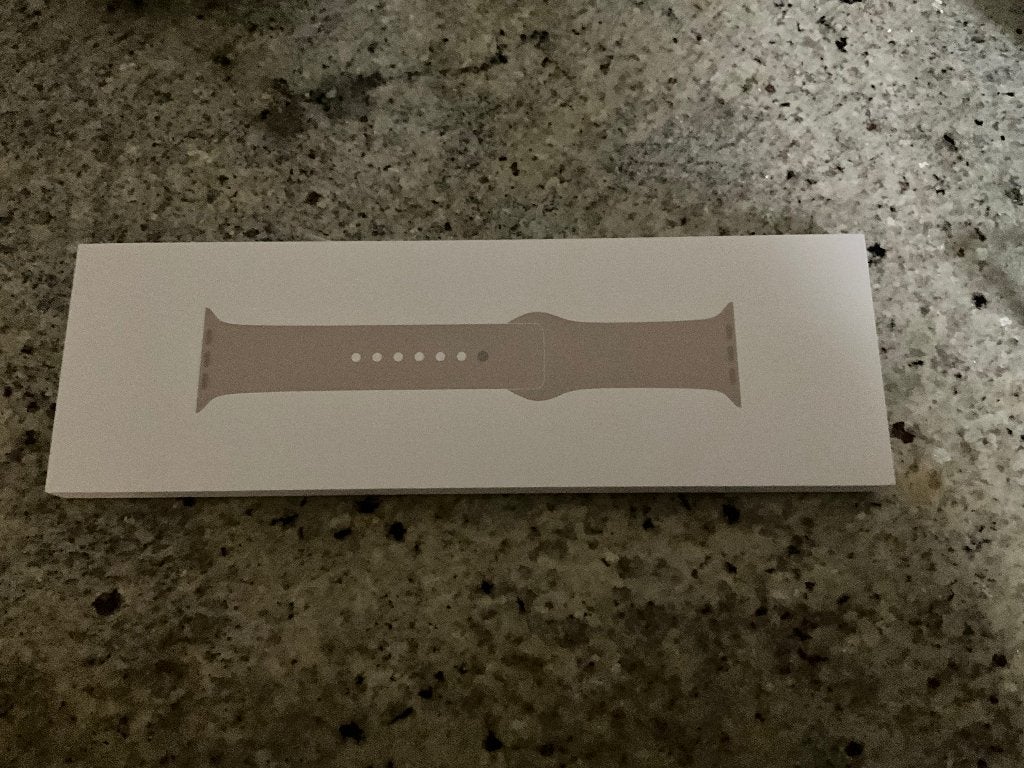 Originele Apple IWatch band 40mm Starlight, Ophalen, Nieuw