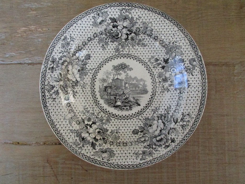 oud sierbord Neupolitan, Ophalen of Verzenden