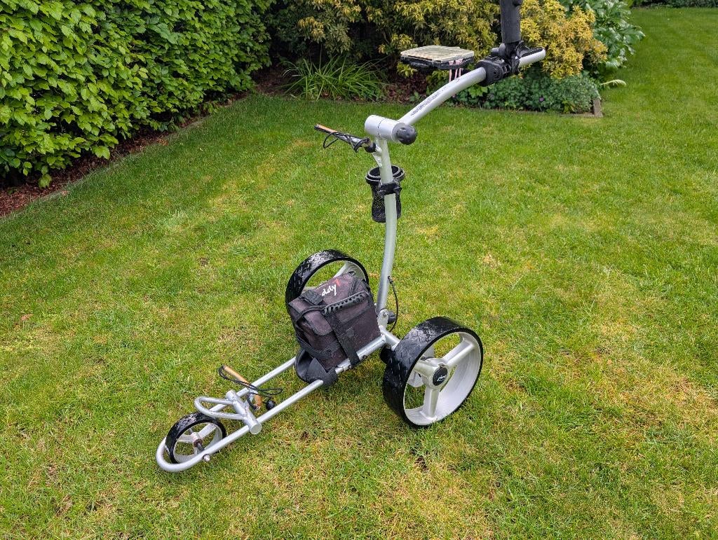 elektrische golftrolley caddy 1, Sport en Fitness, Golf, Gebruikt, Golfkar, Overige merken, Ophalen of Verzenden