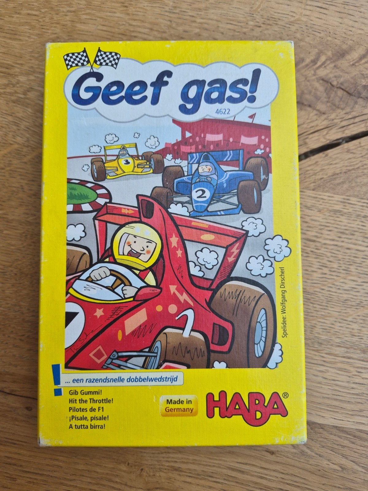 Tof racespel (helemaal compleet), Ophalen, Haba, Zo goed als nieuw, Een of twee spelers