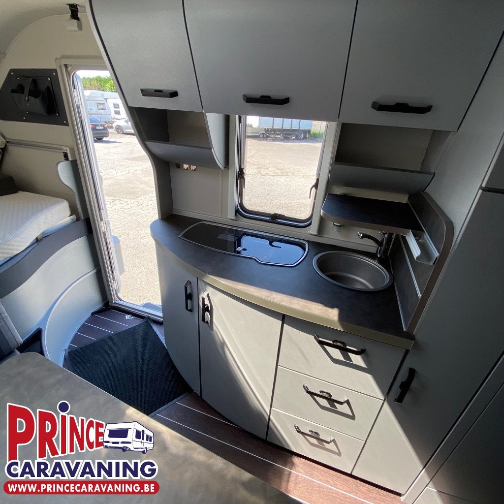 Knaus Sport & Fun 480 QL BLACK ED. 2024 - Prince Caravaning, Jusqu'à 4, Entreprise, Roue de secours, Lit transversal