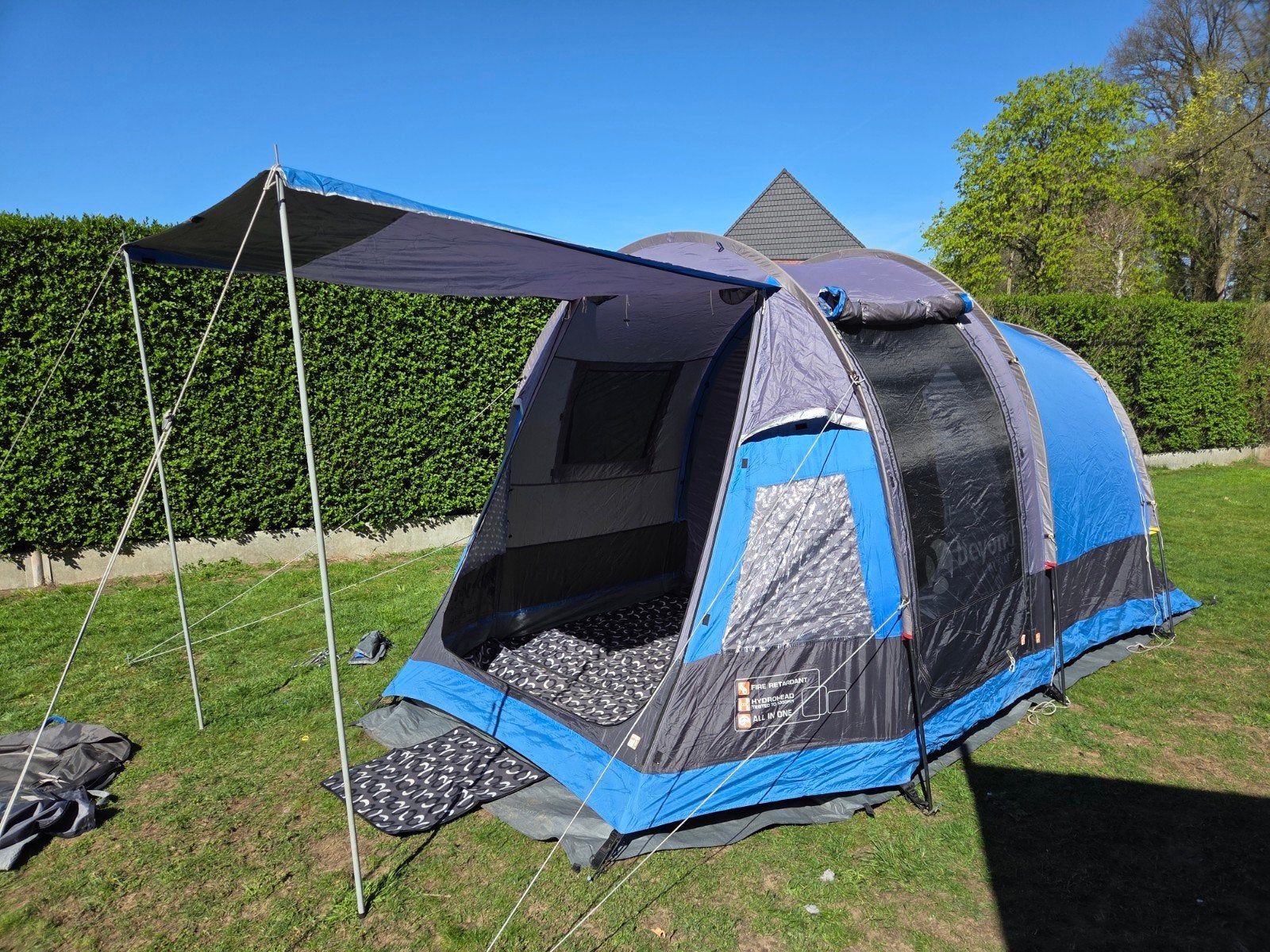 Kampeertent 3 personen, Caravans en Kamperen, Ophalen