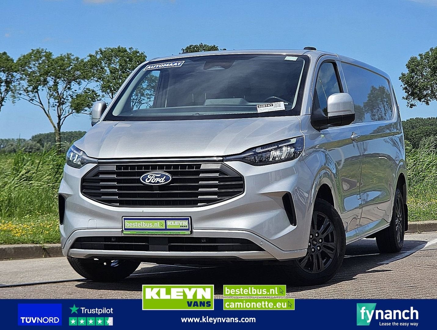 Ford TRANSIT CUSTOM 2.0 L2 LIMITED 170Pk Nav, Auto's, Bestelwagens en Lichte vracht, Bedrijf, ABS, Airconditioning, Centrale vergrendeling