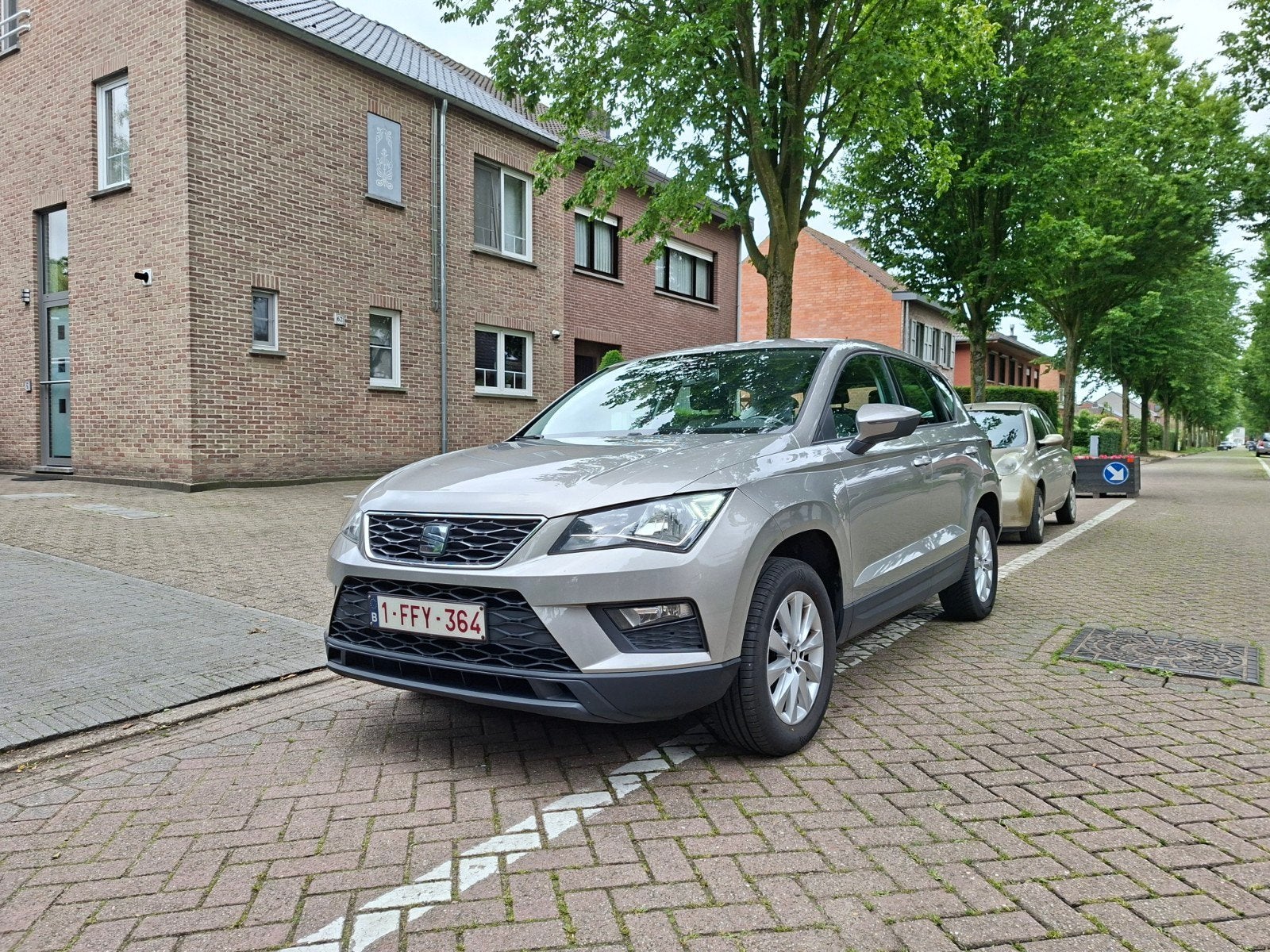 Seat Ateca 1.0 in topstaat van eerste eigenaar., Autos, Seat, Particulier, Ateca, ABS, Airbags, Air conditionné, Alarme, Climatisation automatique