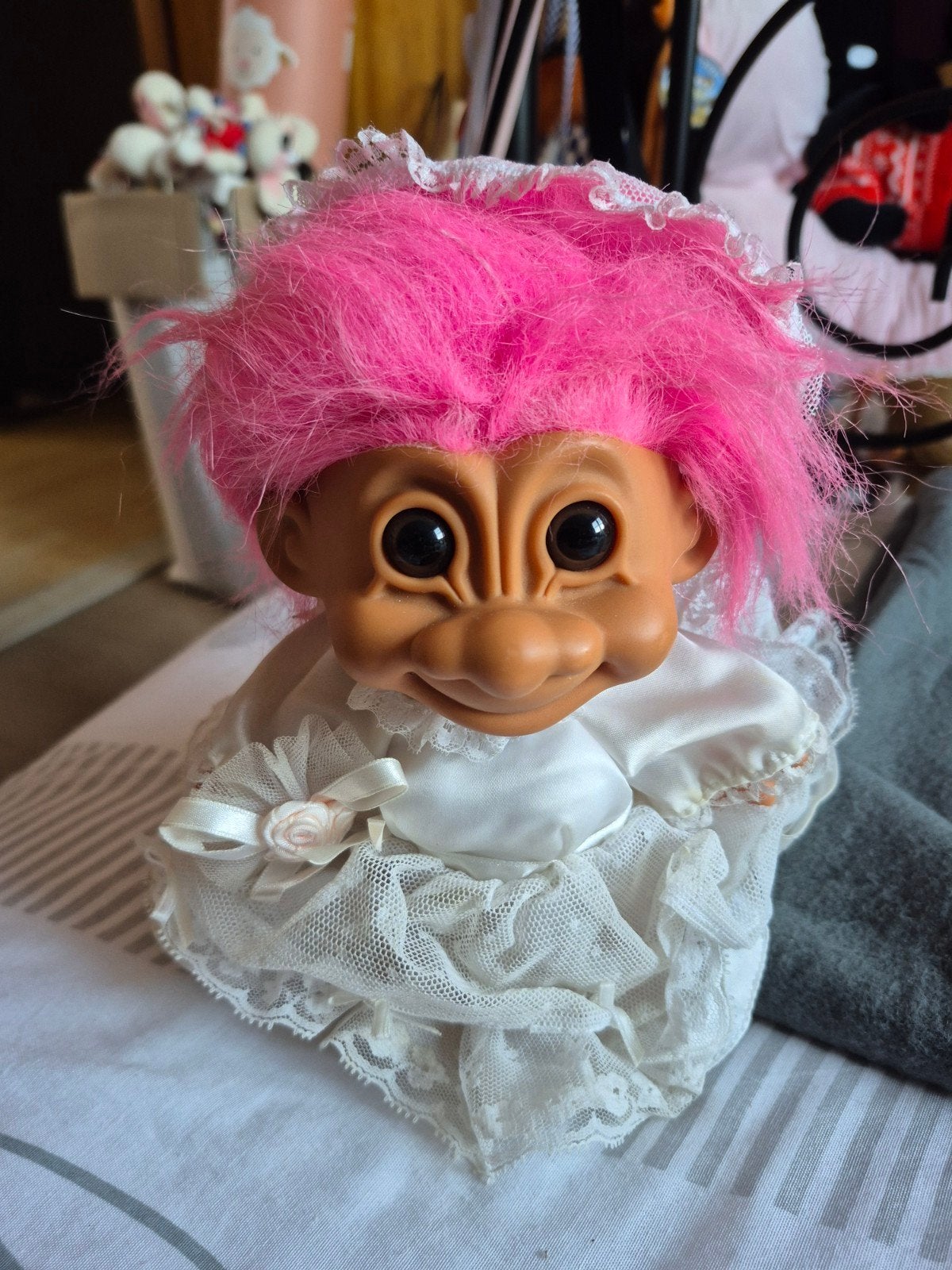 troll russ vintage  22cm geen afbiedingen aub, Ophalen of Verzenden