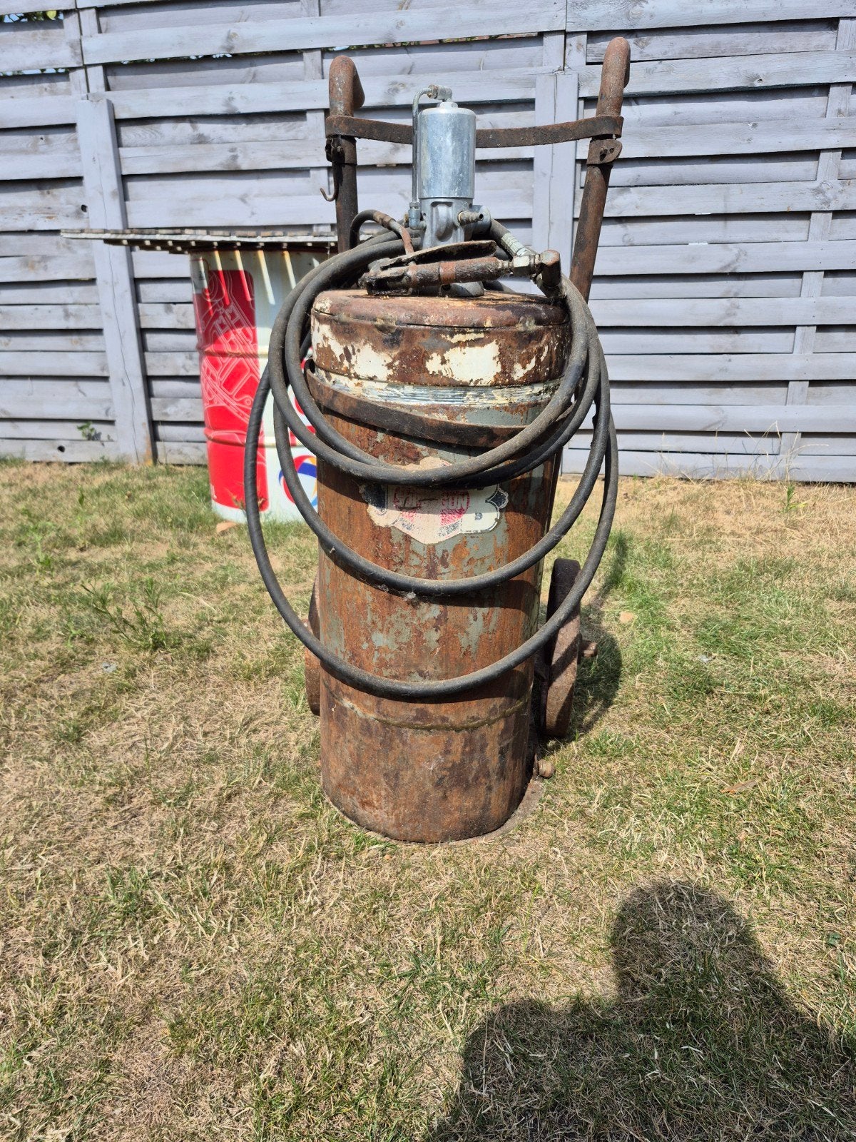 pompe a graisse, Enlèvement