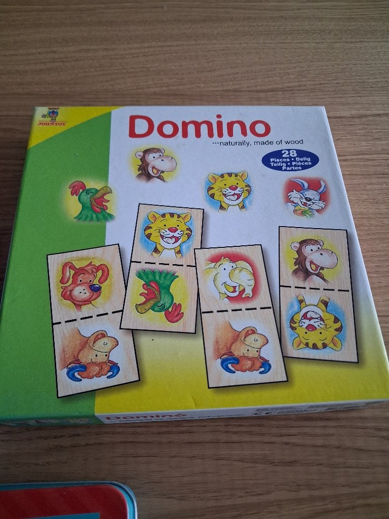 Domino -hout speelgoed, Kinderen en Baby's, Ophalen, Gebruikt, Overige typen