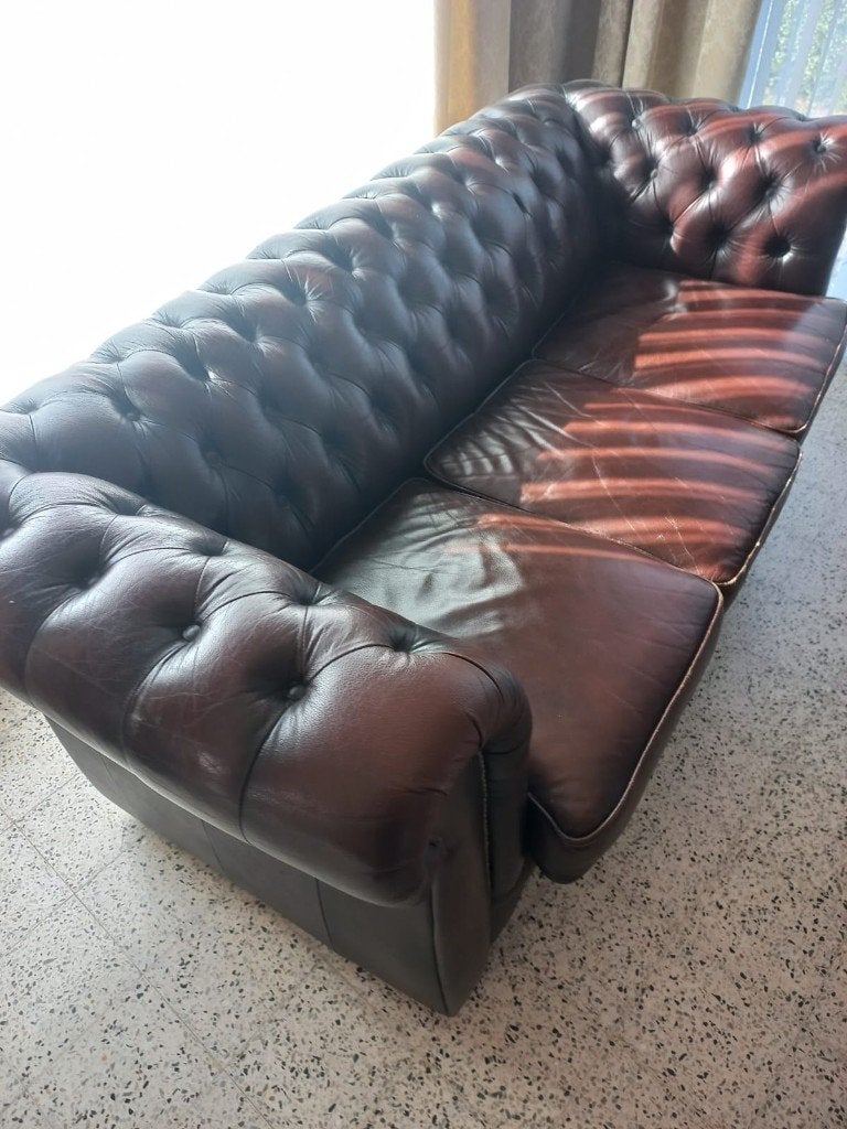 chesterfield, Huis en Inrichting, Zetels | Zetels, Ophalen, Gebruikt, Leer