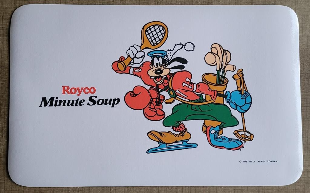 Disney - Goofy: placemat, Verzamelen, Disney, Ophalen of Verzenden, Goofy of Pluto, Zo goed als nieuw, Overige typen