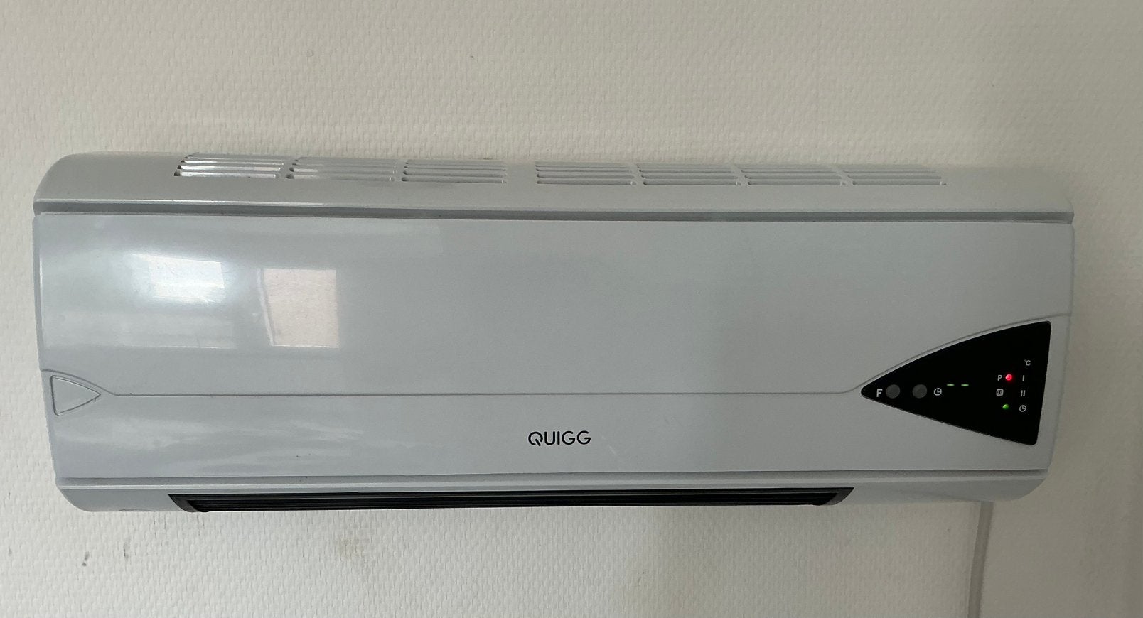 Quigg wantventilator met verwarmingfunctie -afstandbediening, Koelen en Ontvochtigen, Timer, Minder dan 60 m³, 3 snelheden of meer