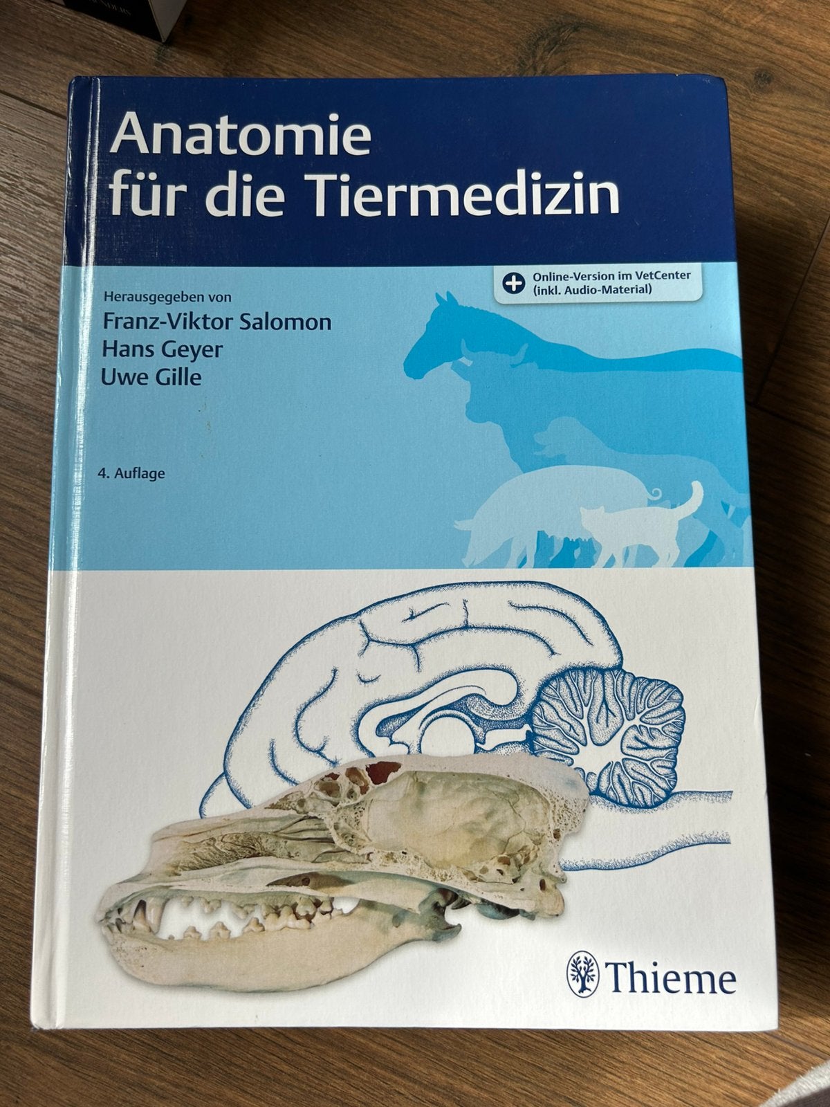 Anatomie für die Tiermedizin – 4. Auflage, Ophalen of Verzenden, Nieuw