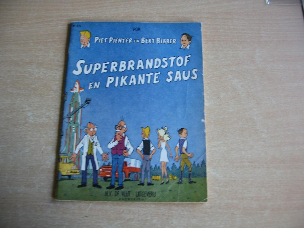 Piet Pienter en Bert Bibber 28 : Superbrandstof - 1e dr 1971, Enlèvement ou Envoi, Une BD, POM, Utilisé