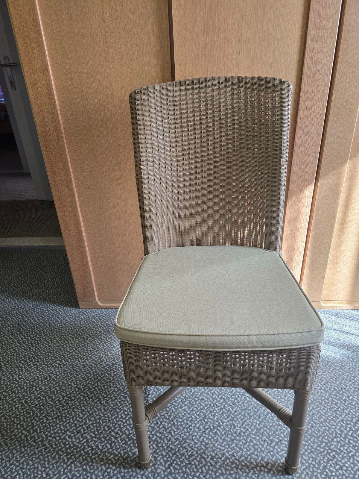stoelen lake high class loom, Huis en Inrichting, Ophalen, Bruin, Riet of Rotan, Zo goed als nieuw