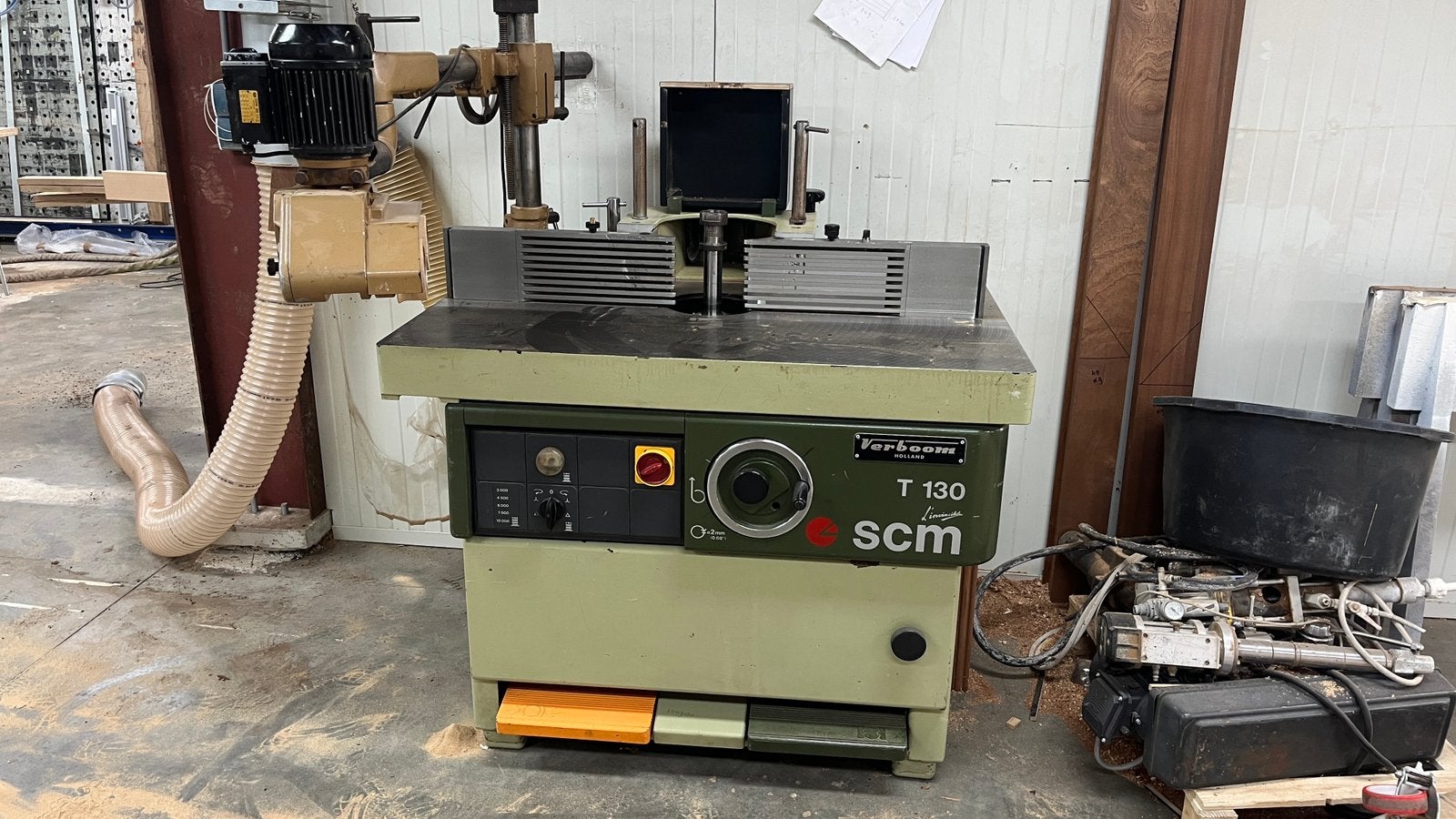 Scm t130 toupie, Doe-het-zelf en Bouw, Ophalen, Gebruikt, Elektrisch, Overige soorten