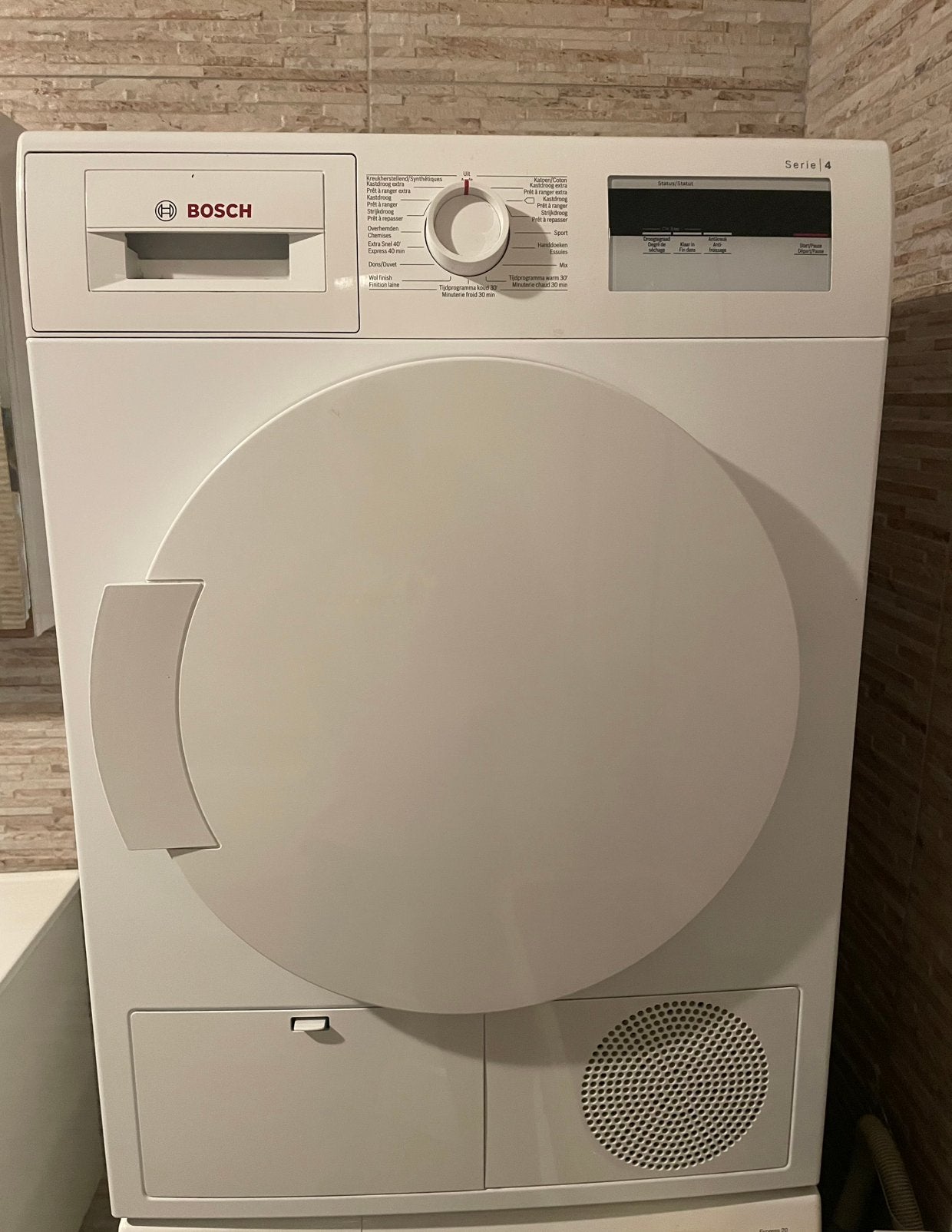 BOSCH DROOGKAST 7kg, Elektronische apparatuur, Droogkasten, Ophalen, Gebruikt, Condens