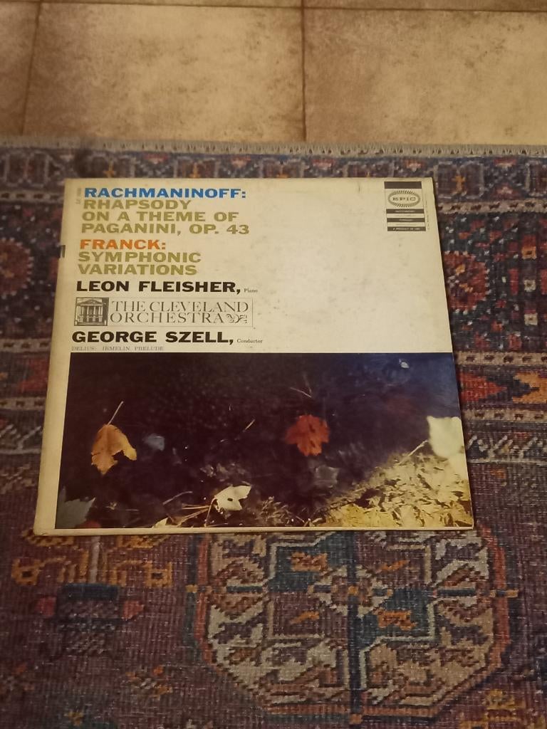 Lp van Leon Fleisher, George Szell, Cleveland Orchestra..., Enlèvement ou Envoi, Autres formats, Utilisé, Romantique