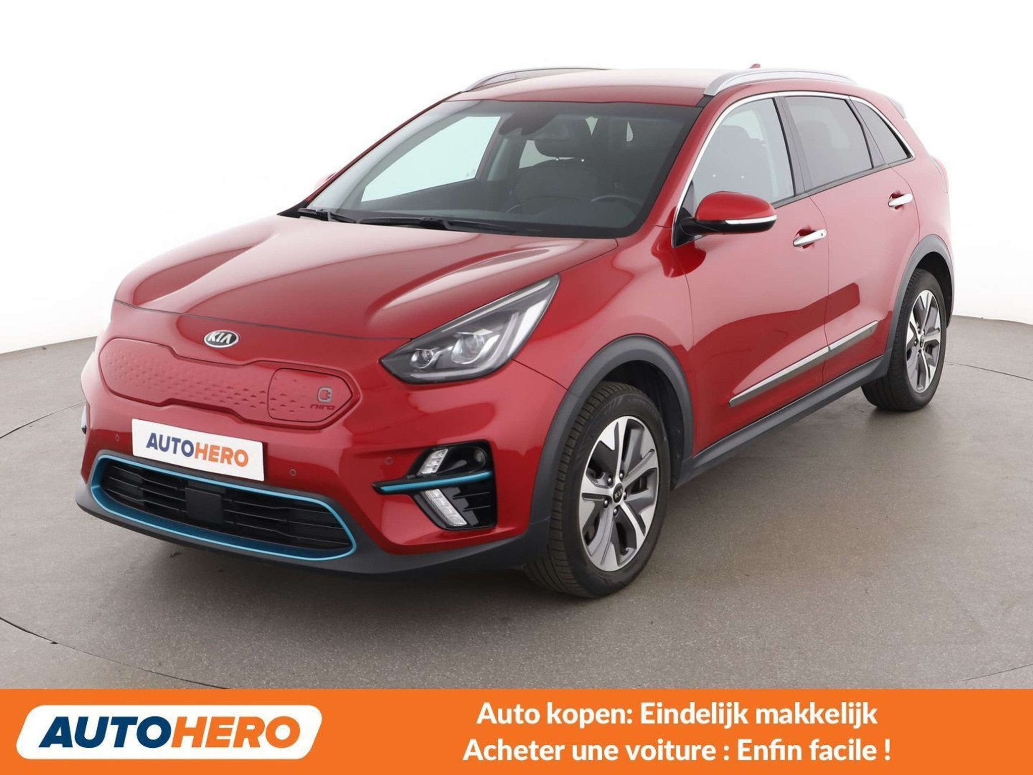 Kia e-Niro electric drive 150 kW Edition 7 (bj 2020), Auto's, Kia, Te koop, Niro, ABS, Adaptive Cruise Control, Airbags, Airconditioning