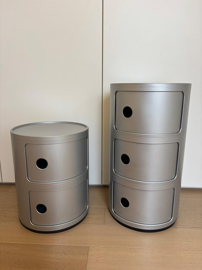 Meuble de rangement Kartell Componibili, Maison & Meubles, Enlèvement, Utilisé, 55 à 70 cm, Moins de 45 cm