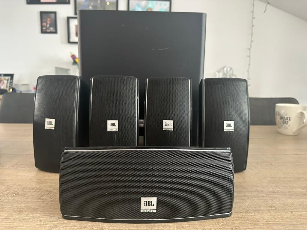 JBL Cinema 610 5.1 Home Cinema Set met Subwoofer, Autres marques, Enlèvement, Utilisé, 70 watts ou plus
