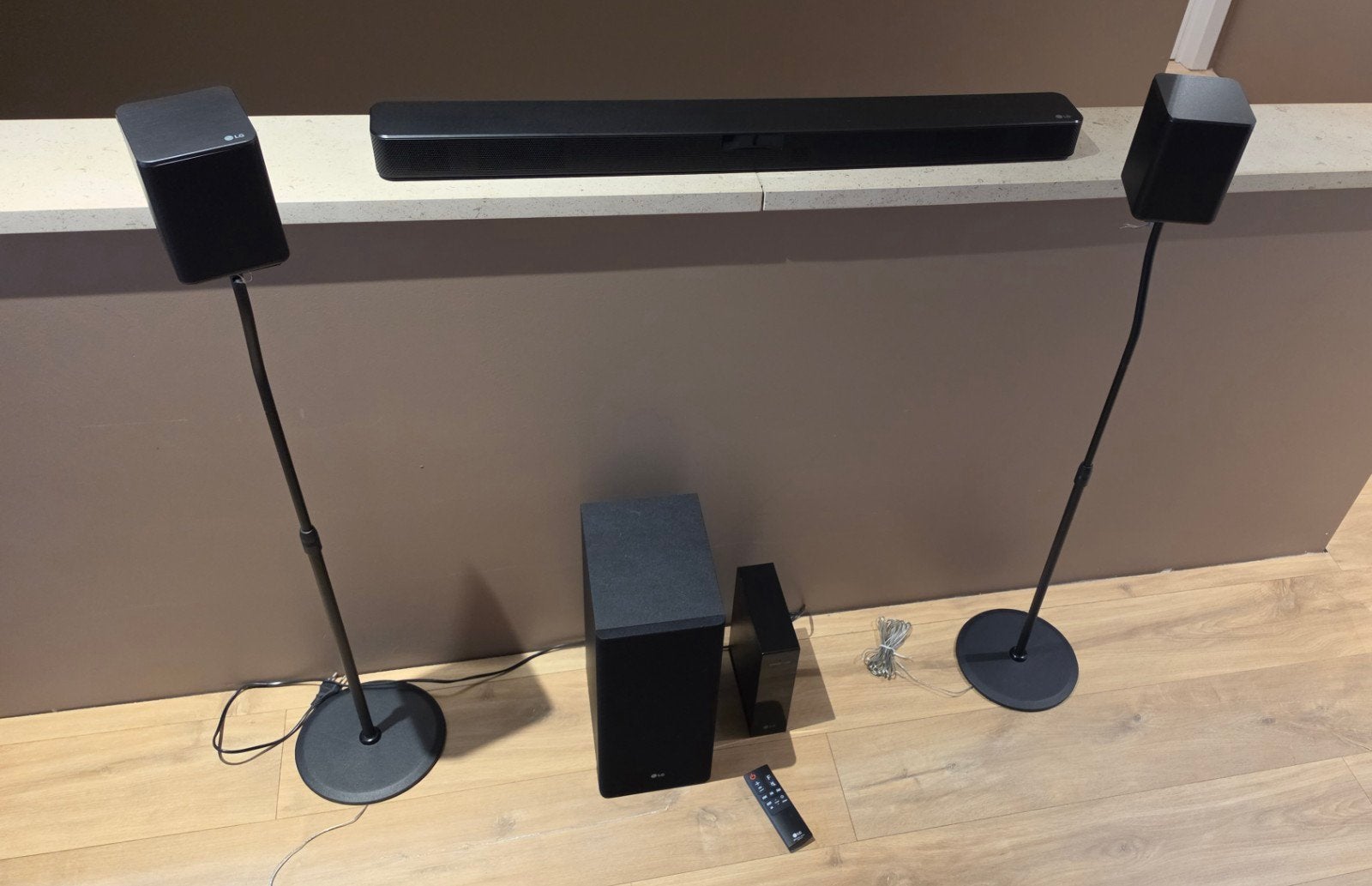 Complete surroundset LG 5.1, Audio, Tv en Foto, Ophalen, Zo goed als nieuw, Soundbar, Overige merken