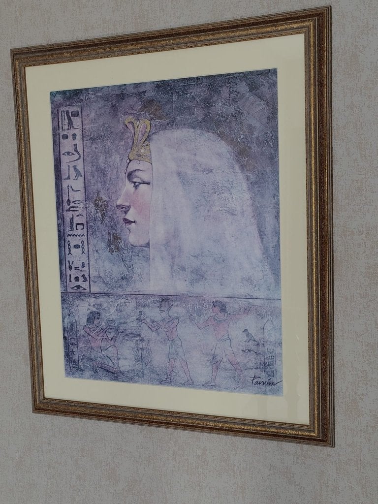 Ingelijste kunstprint | Cleopatra door John David Parrish, Antiek en Kunst, Ophalen