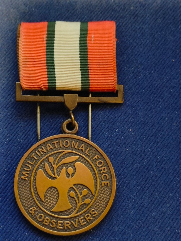 Médaille us Multinational Force and Observers, Verzamelen, Ophalen of Verzenden