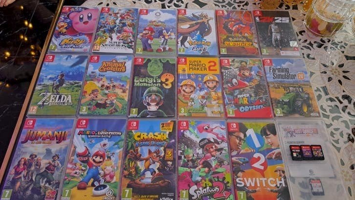 Nintendo Switch Zelda Mariokart Animal Crossing Pokemon, Ophalen of Verzenden, Zo goed als nieuw