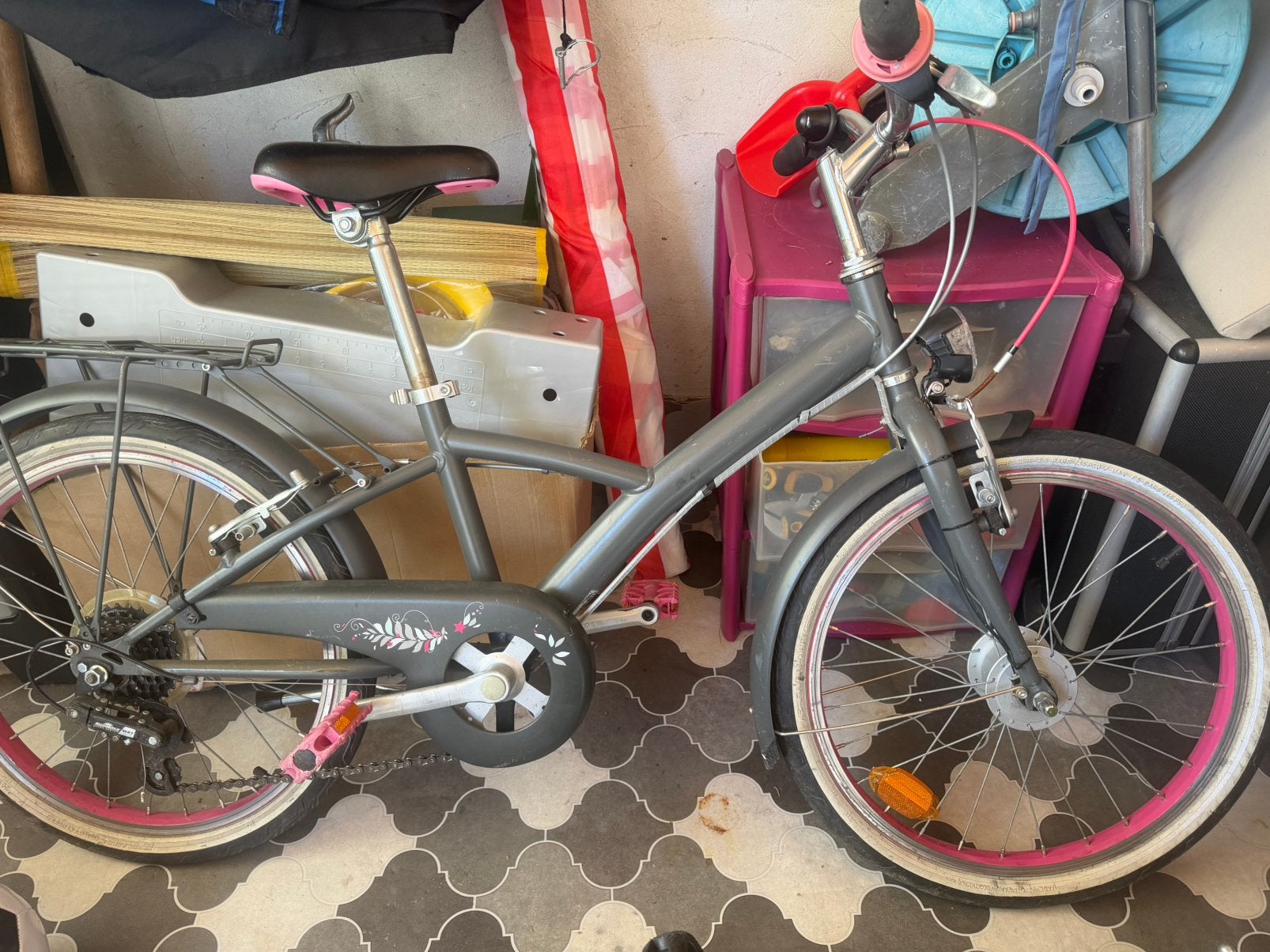 Meisjea fiets, Fietsen en Brommers, Fietsen | Meisjes, Ophalen, Zo goed als nieuw