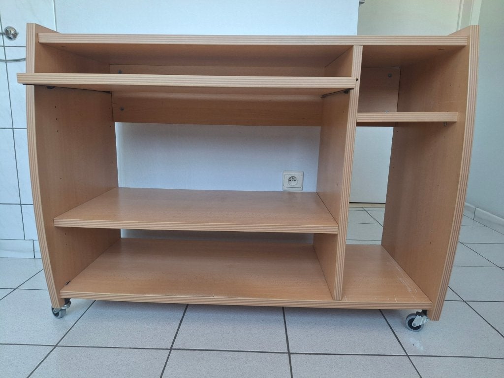 computertafel, Huis en Inrichting, Bureaus, Ophalen, Overige typen, Gebruikt, Hout