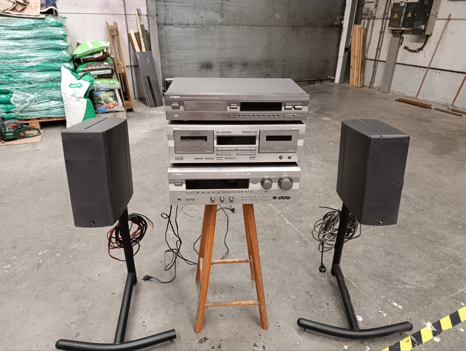 Stereosysteem Yamaha, Enlèvement, Utilisé, Audio