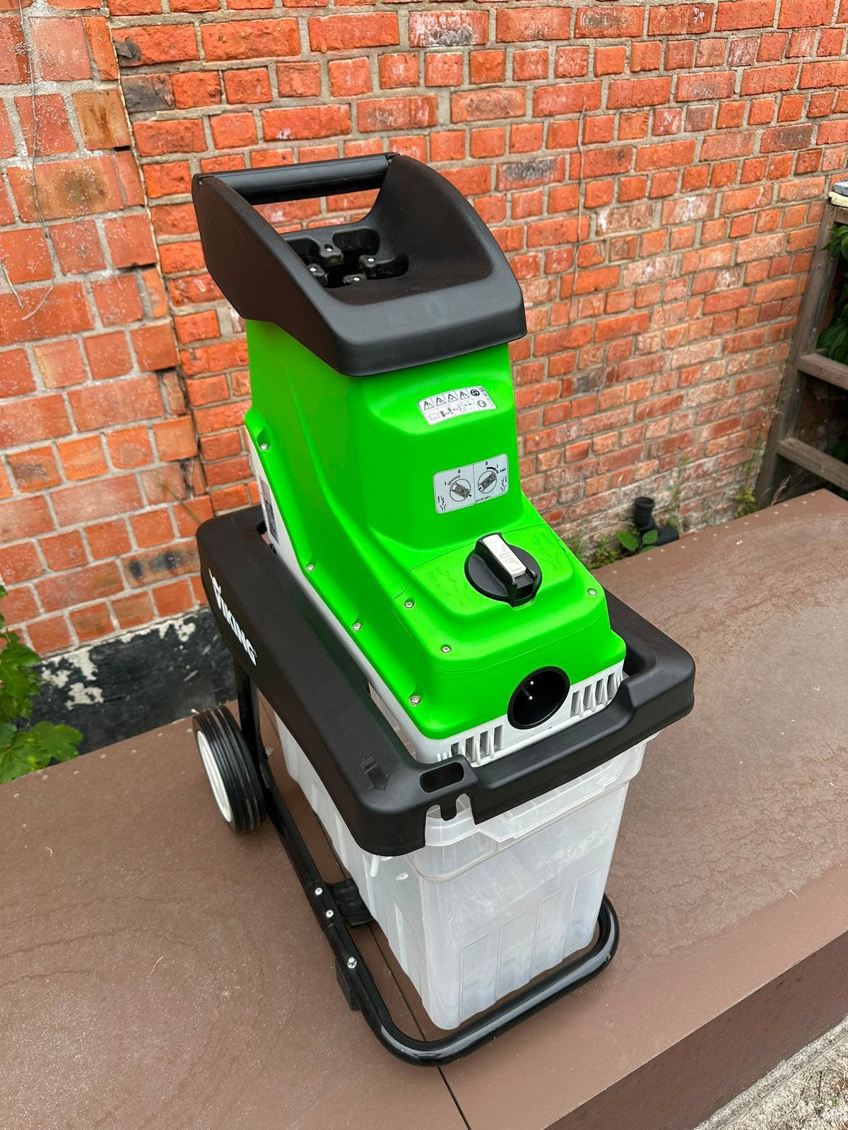 VIKING GE 140 L elektrische fluisterhakselaar (STIHL), Enlèvement, Comme neuf, Électrique, Sac de ramassage