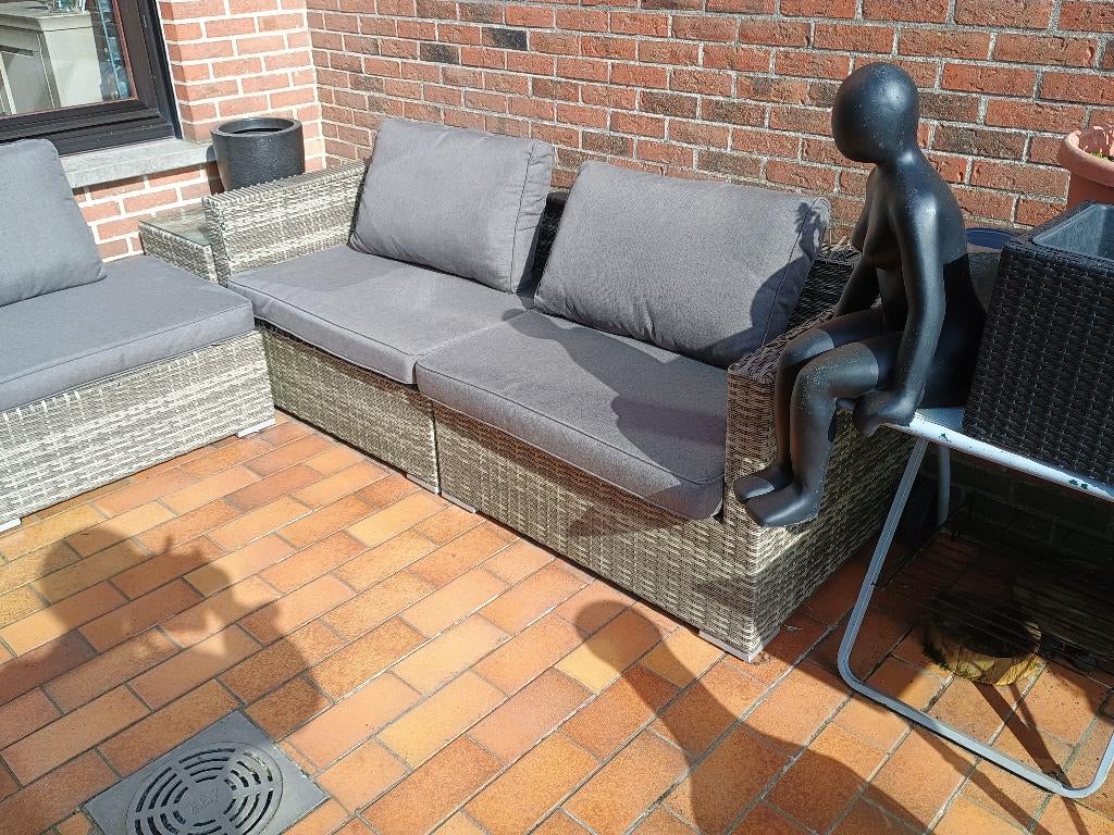 Kussens: tuinset zit- en rugkussens (ENKEL DE KUSSENS), Ophalen, Tuinset