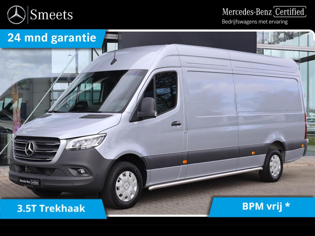 Mercedes-Benz Sprinter 315 CDI L3 LED 3.5T TREKHAAK, Autos, Camionnettes & Utilitaires, Argent ou Gris, Achat, Entreprise, 3 places