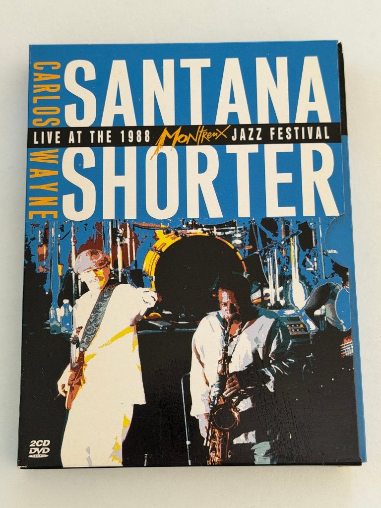 Carlos Santana / Wayne Shorter – Montreux Jazz (2-CD + DVD), Tous les âges, Enlèvement ou Envoi, Utilisé