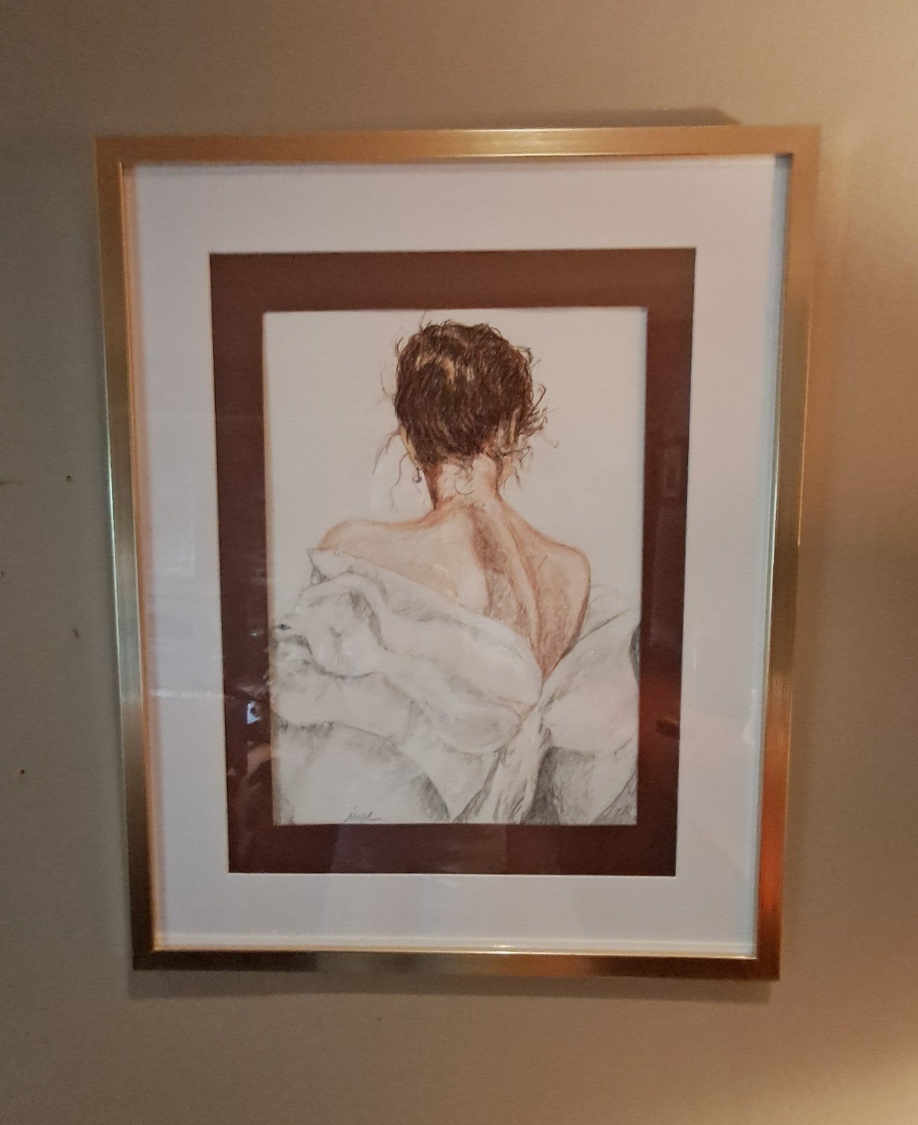 Originele, figuratieve tekening/aquarel, Ophalen of Verzenden, Gesigneerd