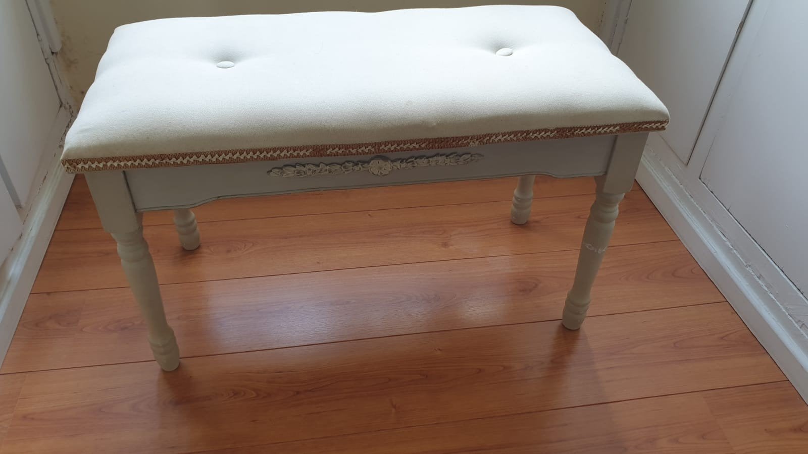 tabouret beige, Maison & Meubles, Tabourets, Enlèvement ou Envoi