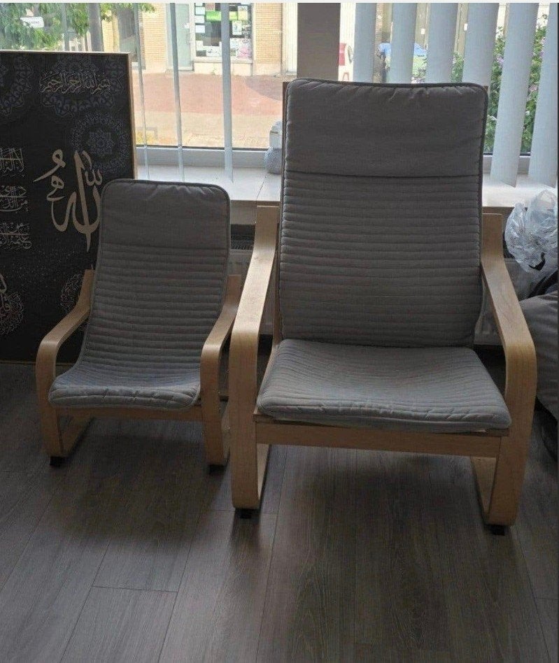 2 ikea stoelen 1 voor volwassenen en 1 voor klein kinderen, Enlèvement