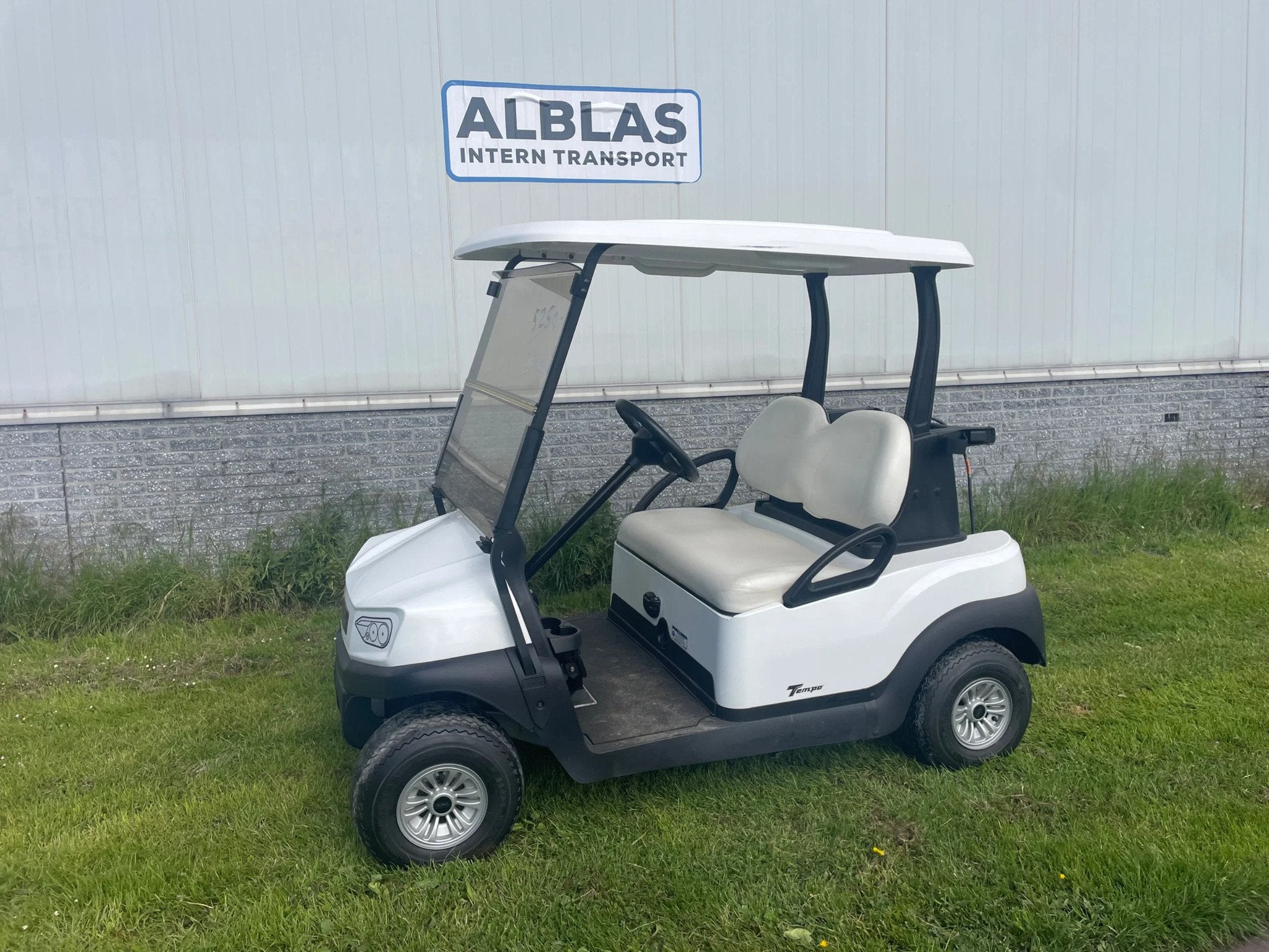 Clubcar Tempo 2020 white nieuwe accuset (bj 2020), Gebruikt, Golfkar, Overige merken