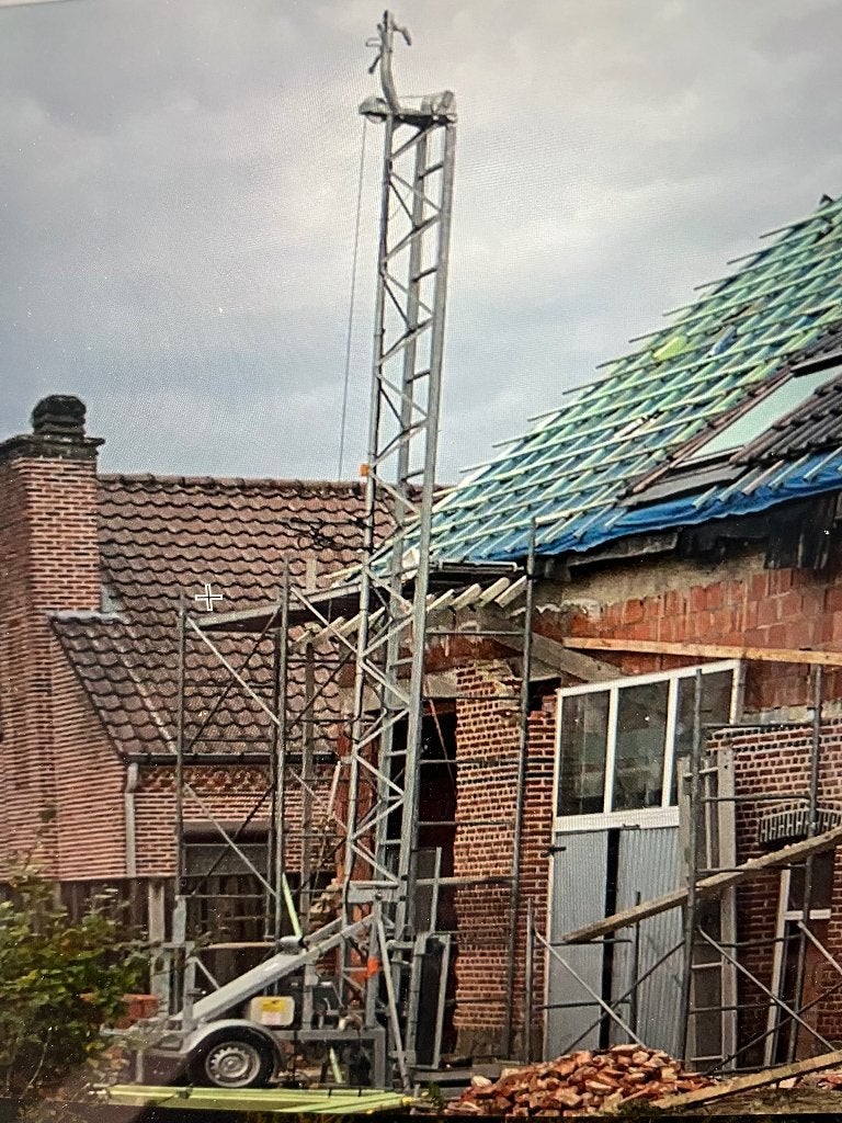 Bouwlift, Enlèvement, Utilisé, Ascenseur de chantier