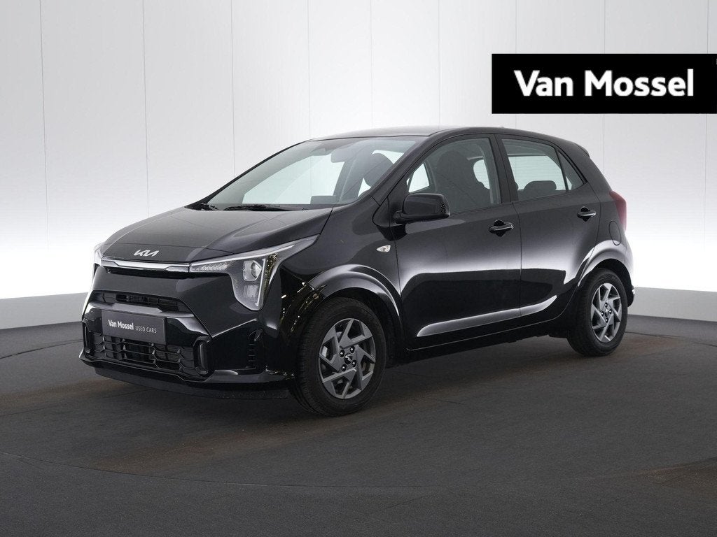 KIA Picanto 1.0 GDI ISG 63 AMT Pulse, Auto's, Kia, Voorwielaandrijving, Stof, Gebruikt, Zwart