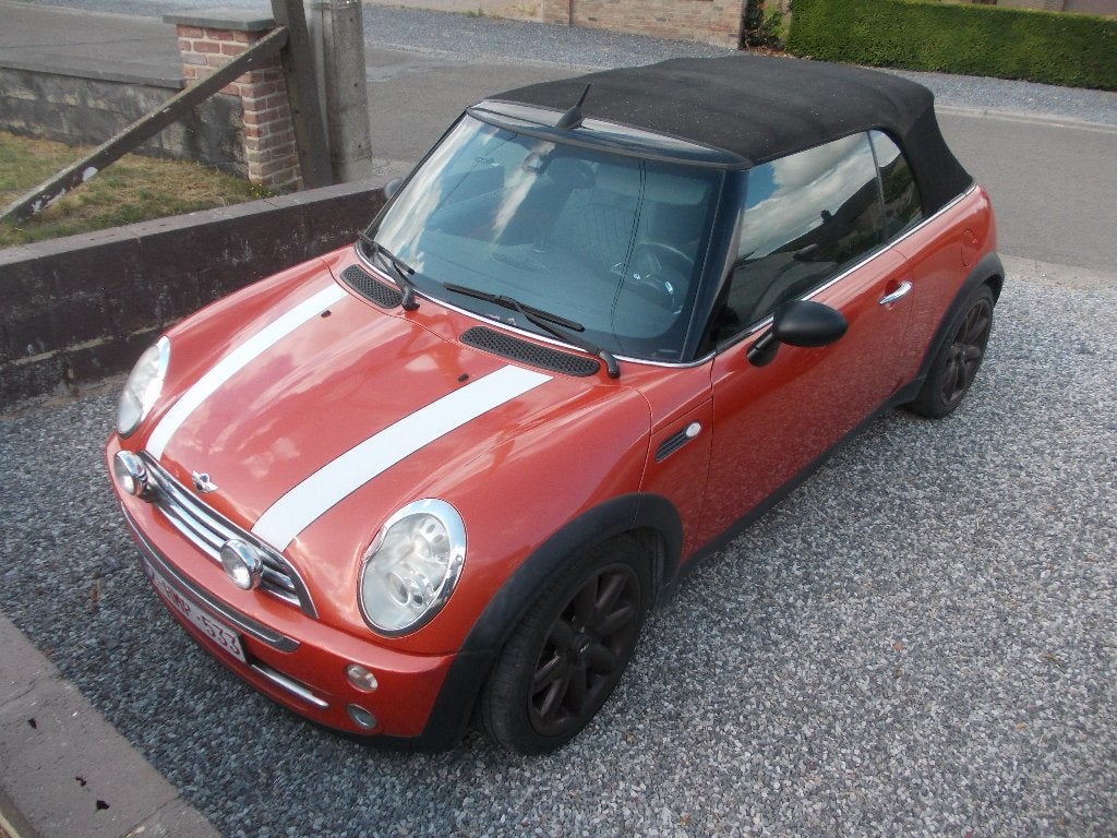 MINI CABRIOLET 2005 POUR PIECE OU EXPORT PROBLEME ELECTRIQUE, Autos, Cabriolet, 2 portes, Air conditionné, Automatique