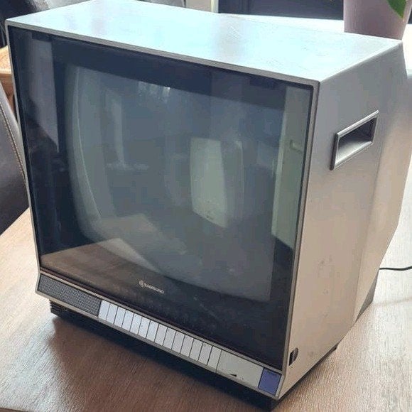 Vintage televisie, TV, Hi-fi & Vidéo, Télévisions vintages, Enlèvement, Comme neuf, Samsung