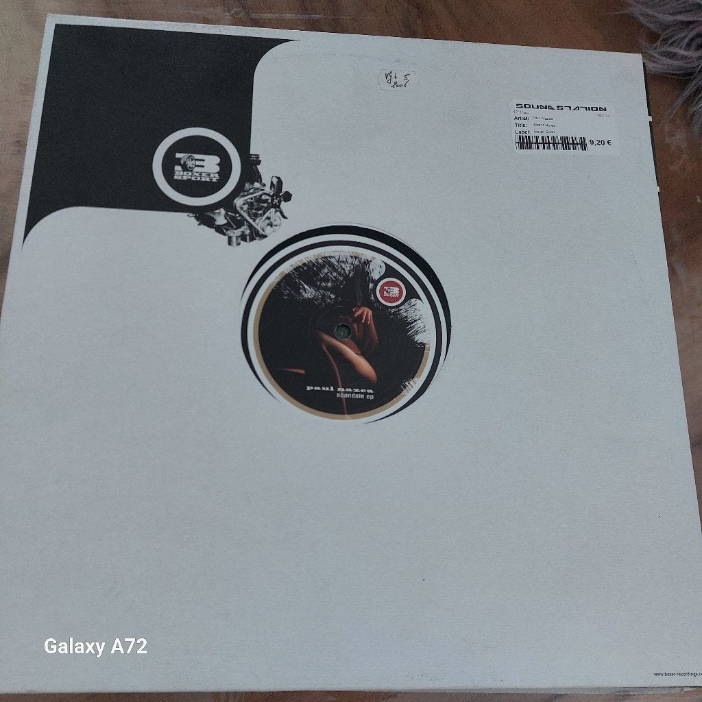 paul nazca scandale ep 12 inch maxi, Gebruikt, Ophalen of Verzenden, Techno, EP