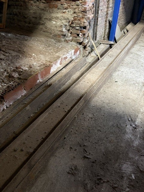 2 Poutrelles Poutre IPN 25X13 sur 6M30, Enlèvement, Utilisé, Fer