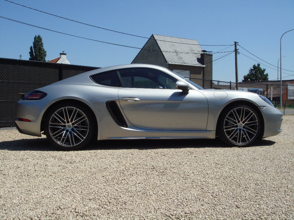 PORSCHE 718 CAYMAN 2.0 PDK * LEDER * BOSE * SPORTUITLAAT *, Auto's, Automaat, Dealer onderhouden, Achterwielaandrijving, 4 cilinders