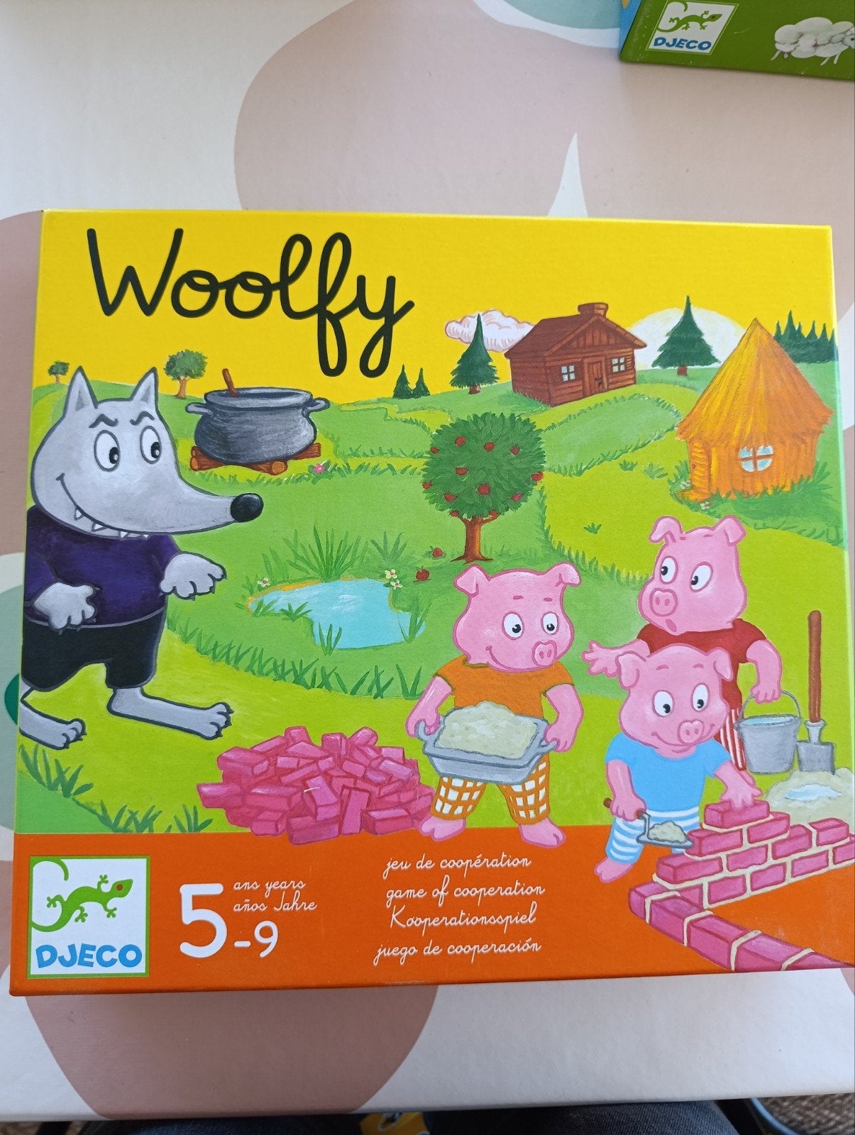 Woolfy jeu Djeco 5-9 ans en parfait état, Hobby en Vrije tijd, Ophalen