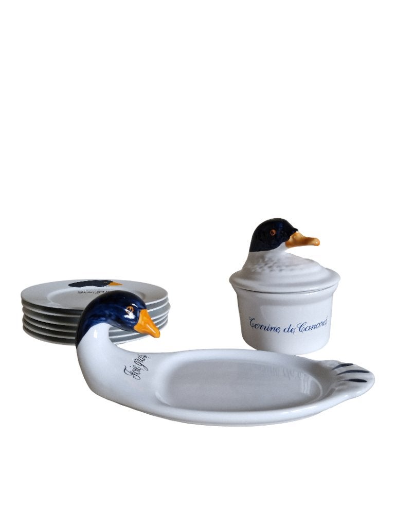 Revol porcelaine française service à foie gras, Ophalen