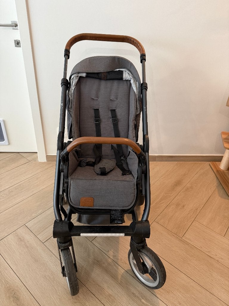 MUTSY NIO kinderwagen buggy + accessoires, Kinderen en Baby's, Kinderwagens en Combinaties, Gebruikt, Mutsy, Verstelbare duwstang