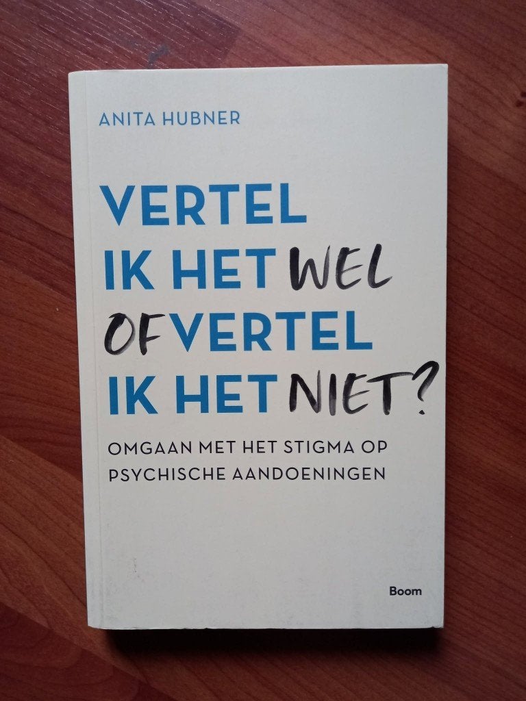 Vertel ik het wel of vertel ik het niet? - A. Hubner (2021), Livres, Neuf, Psychologie sociale, Anita Hubner, Envoi