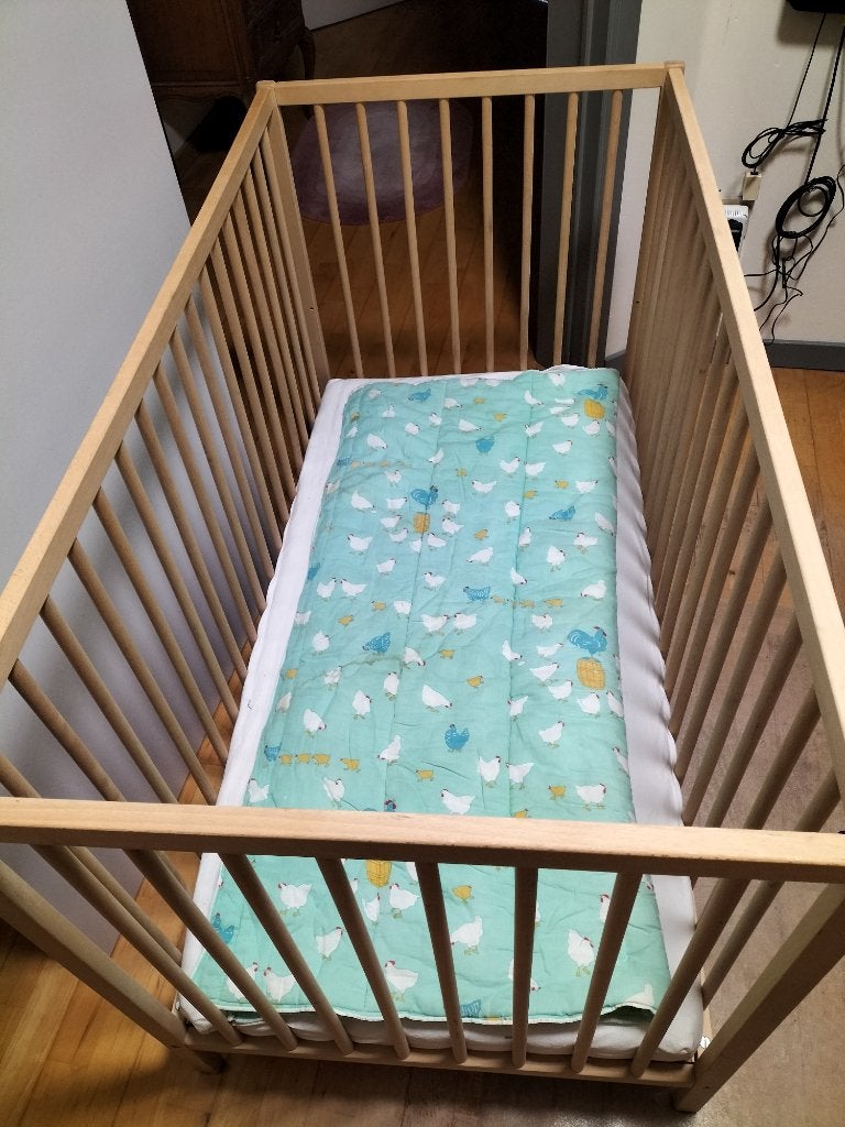 Babybedje, Ophalen, Zo goed als nieuw, Matras